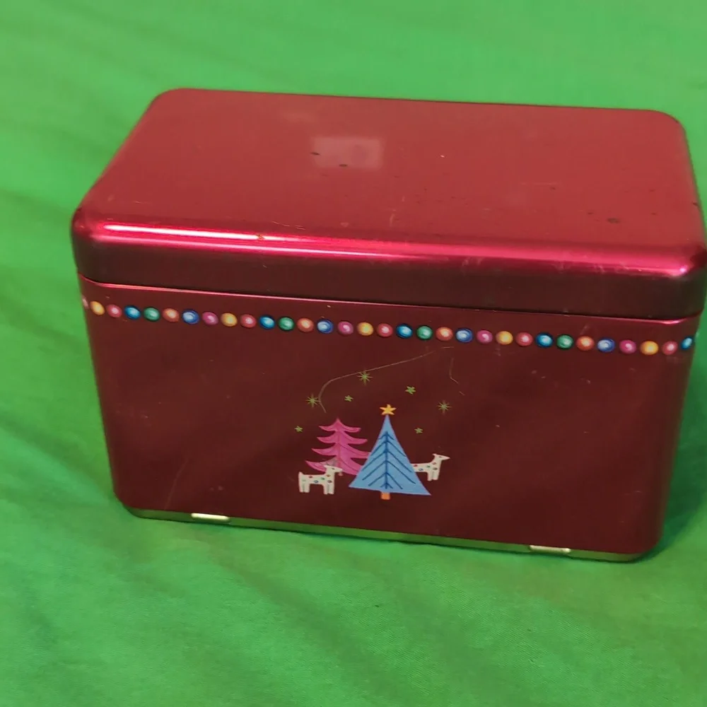 Vintage Lindt Master Chocolatier Holiday Chocolate Tin Box